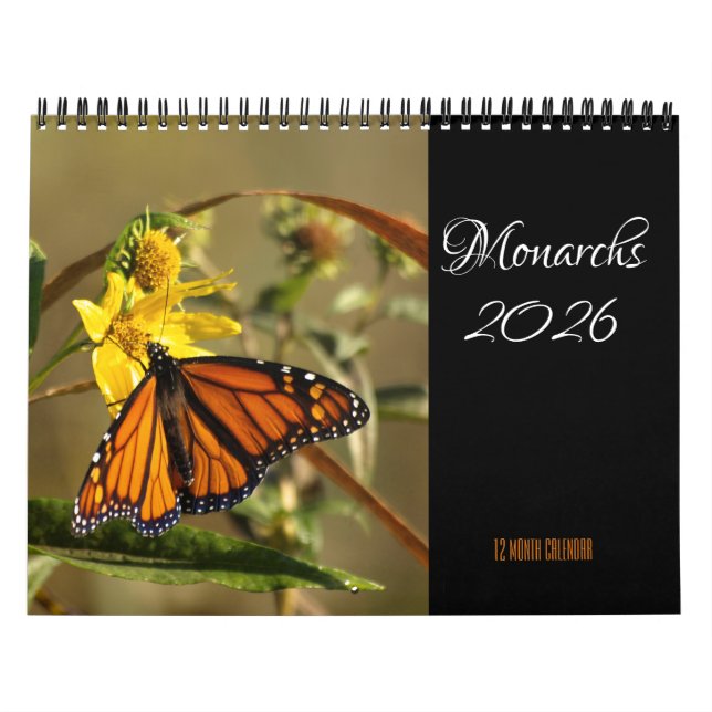 Monarchkalender 2026 kalender (Titelbild)