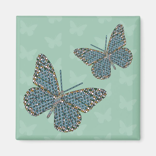 Monarchmagnet Magnet (Vorne)