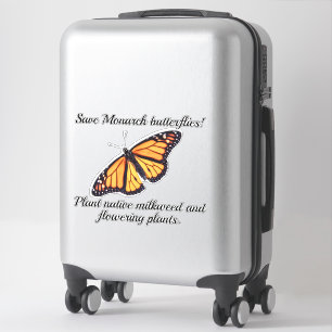 Monarchschmetterling Aufkleber