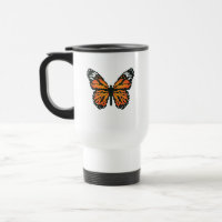 Monarchschmetterling aus Polygon