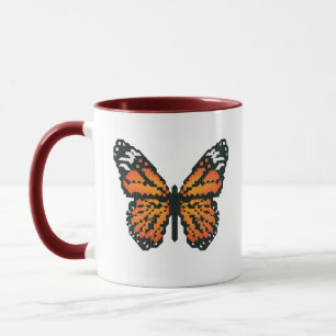 Monarchschmetterling aus Polygon Tasse