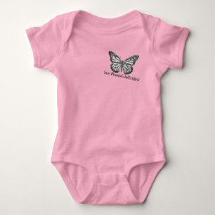 Monarchschmetterling Baby Strampler
