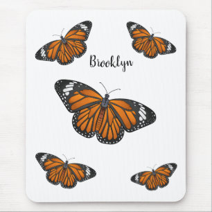 Monarchschmetterling-Cartoon Mousepad