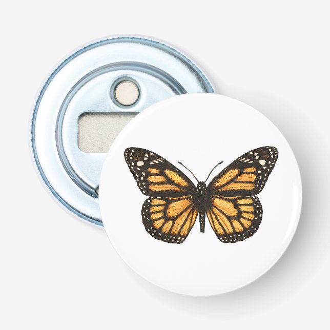 Monarchschmetterling Flaschenöffner (Vorderseite)