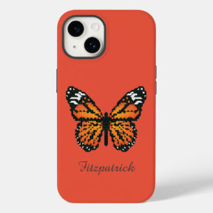 Monarchschmetterling in Polygon / Personalisierte Case-Mate iPhone 14 Hülle