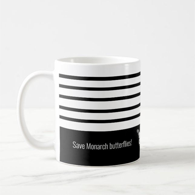 Monarchschmetterling Kaffeetasse (Links)