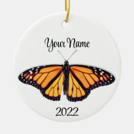 Monarchschmetterling Keramik Ornament