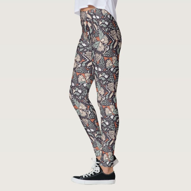 Monarchschmetterling Leggings (Links)