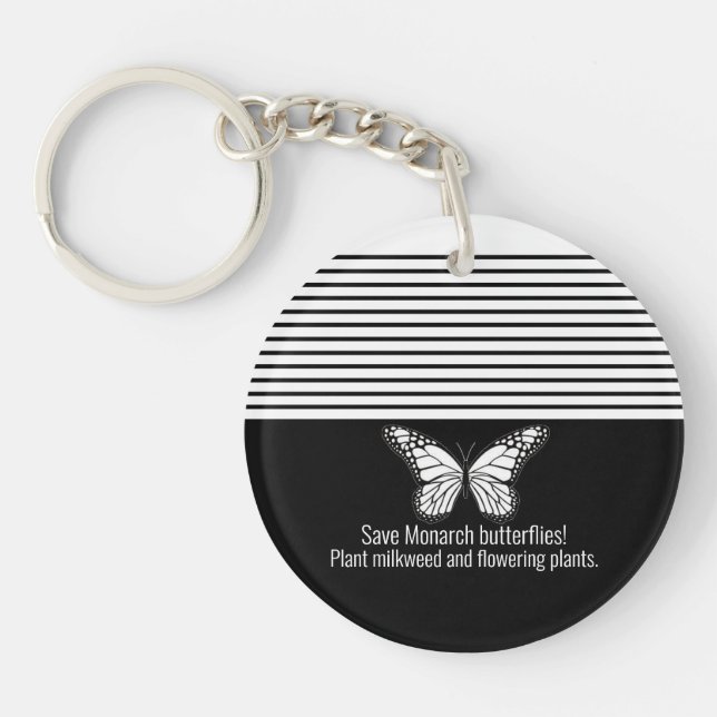 Monarchschmetterling Schlüsselanhänger (Vorderseite)