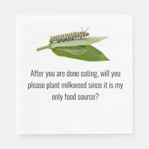 Monarchschmetterling Serviette
