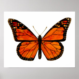 Monarchschmetterling Small Poster