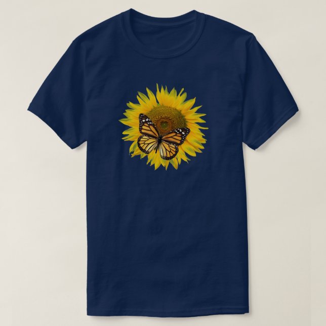Monarchschmetterling T-Shirt (Design vorne)