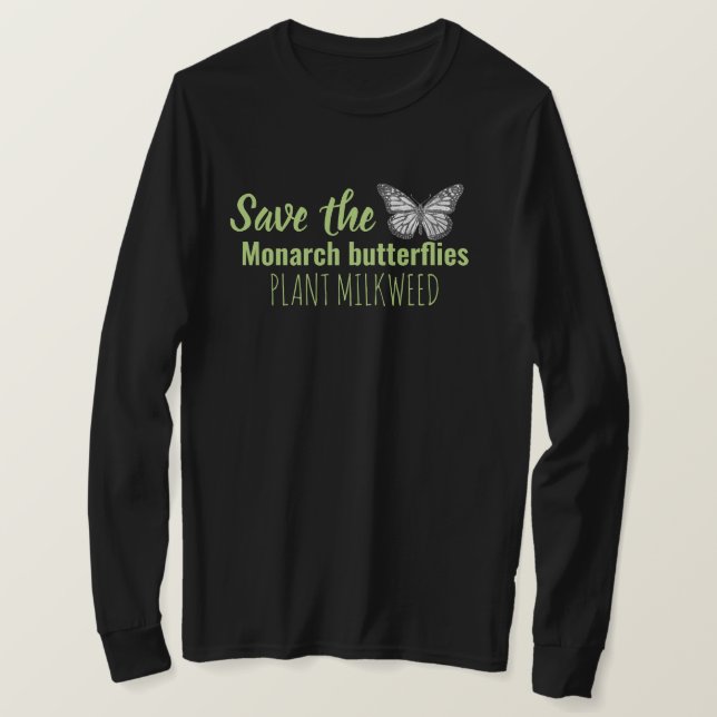 Monarchschmetterling T-Shirt (Design vorne)
