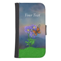 Monarchschmetterling und Blume