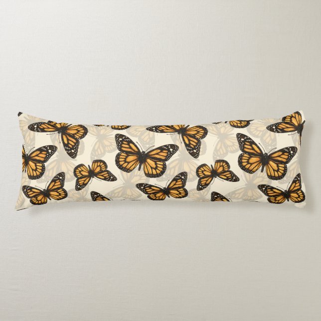 Monarchschmetterlinge Seitenschläferkissen (Vorderseite)