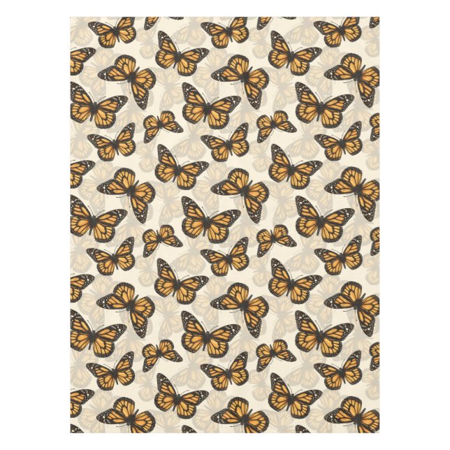 Monarchschmetterlinge Tischdecke (Vorderseite)