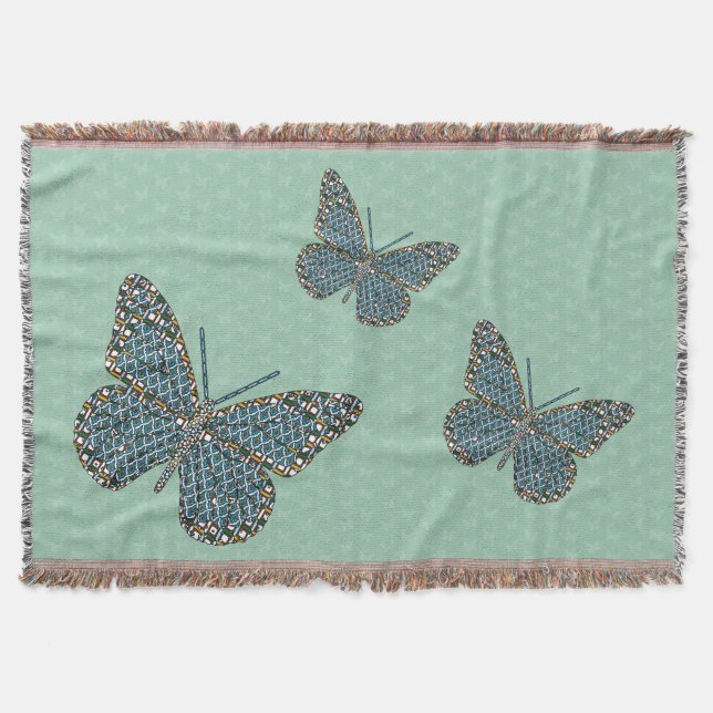 Monarchwurzelblanket Decke (Vorderseite)