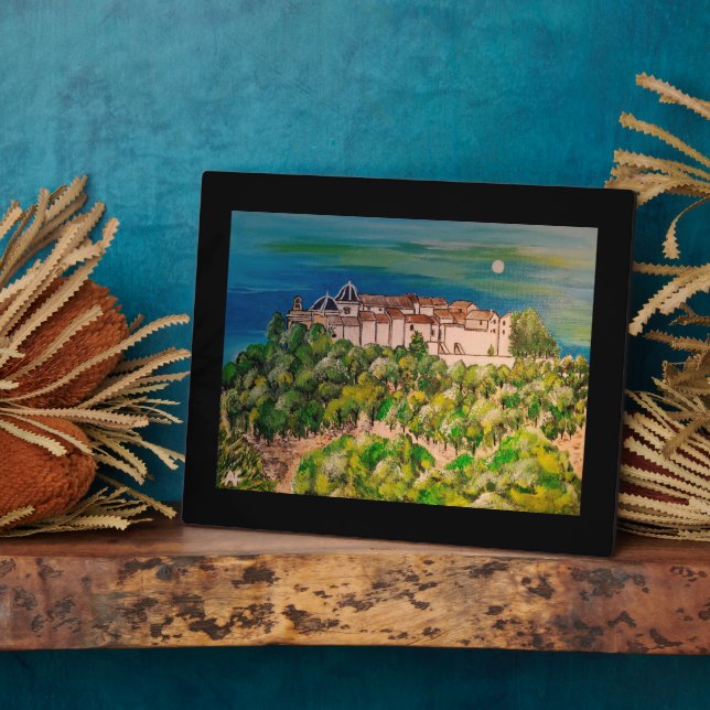 Monasterio de San Miguel Painting by Alfred Fox Fotoplatte (Seite)