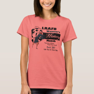 Monat 2007 LRAFB Frauen Geschichts T-Shirt