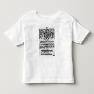 Monat April, 'vom Shepheardes Kalender Kleinkind T-shirt