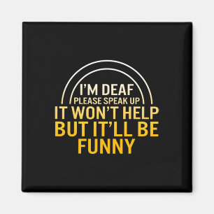 Monat der Bewusstsein, ich bin tot Bitte sprechen  Magnet