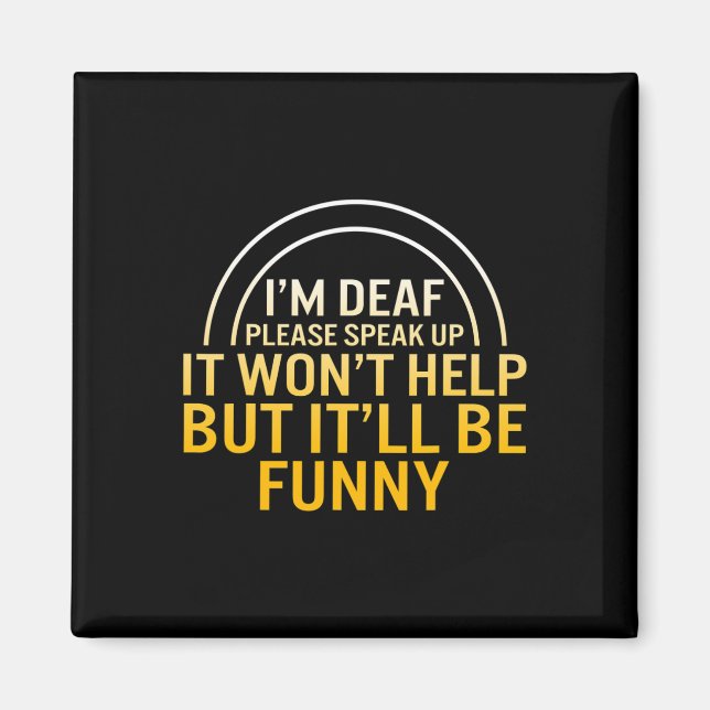 Monat der Bewusstsein, ich bin tot Bitte sprechen  Magnet (Vorne)