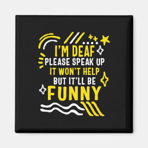 Monat der Bewusstsein, ich bin tot Bitte sprechen  Magnet