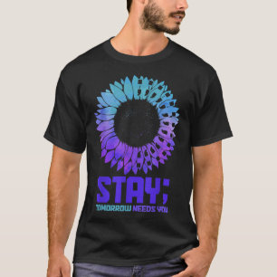Monat der Bewusstseinsbildung bei Selbstmorden Ble T-Shirt
