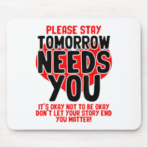 Monat der Bewusstseinsbildung für psychische Gesun Mousepad