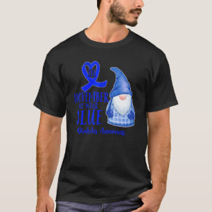 Monat der Diabetes-Bewusstseinsbildung im November T-Shirt