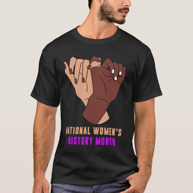 Monat der Geschichte der Frauen 2024 T-Shirt (Vorderseite)