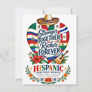 Monat der hispanischen Kultur an der Küste Einladung
