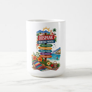 Monat der hispanischen Kultur an der Küste Kaffeetasse