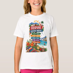 Monat der hispanischen Kultur an der Küste T-Shirt