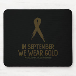 Monat der Kindheit Krebs Bewusstsein Monat im Sept Mousepad