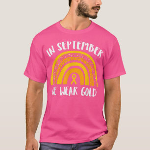 Monat der Kindheit Krebs Bewusstsein Monat im Sept T-Shirt