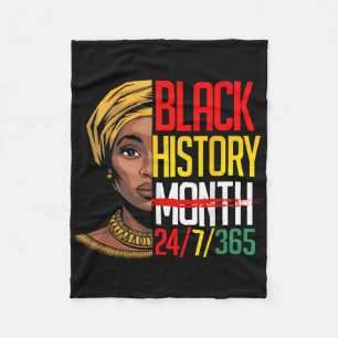 Monat der schwarzen Geschichte 247365 Afrikanische Fleecedecke