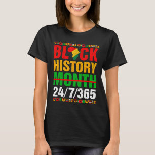 Monat der schwarzen Geschichte 247365 Afroamerikan T-Shirt
