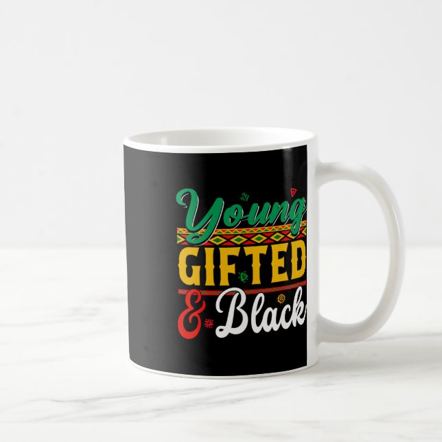 Monat der schwarzen Geschichte Afrikanische junge  Kaffeetasse (Rechts)