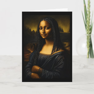 Monat der schwarzen Geschichte Afro Afroamerikaner Karte