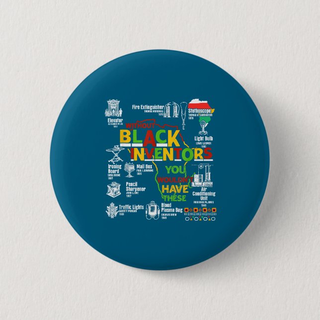 Monat der schwarzen Geschichte afroamerikanische F Button (Vorderseite)