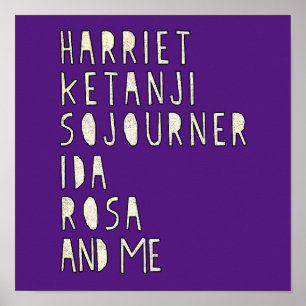 Monat der Schwarzen Geschichte, berühmte schwarze Poster