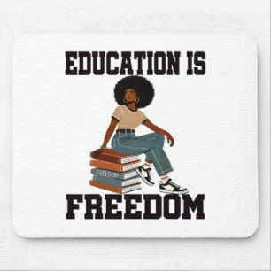 Monat der Schwarzen Geschichte Bildung Ist Freihei Mousepad