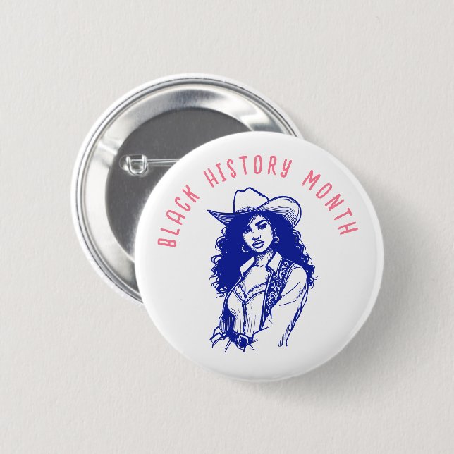 Monat der Schwarzen Geschichte Button (Vorne & Hinten)