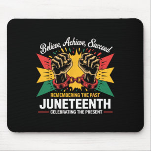 Monat der schwarzen Geschichte Glaube Erreiche Erf Mousepad