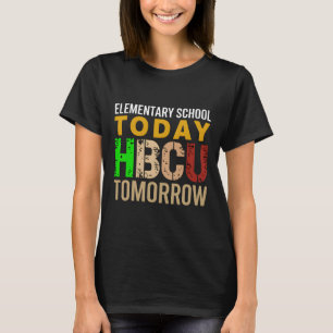 Monat der schwarzen Geschichte Grundschule Hbcu Mo T-Shirt