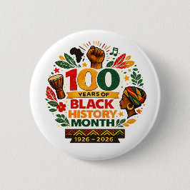 Monat der Schwarzen Geschichte-Jubiläum Button