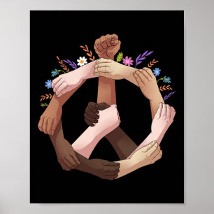 Monat der schwarzen Geschichte Juneteenth Melanin Poster