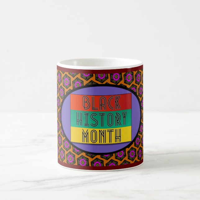 Monat der Schwarzen Geschichte Kaffeetasse (Mittel)