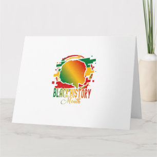 Monat der Schwarzen Geschichte Karte